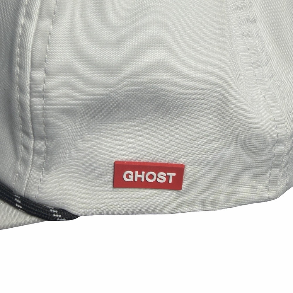 Ghost Golf Retro Golfer Snapback Hat White OSFM Rope Flat Bill Golf Cap - Picture 8 of 16